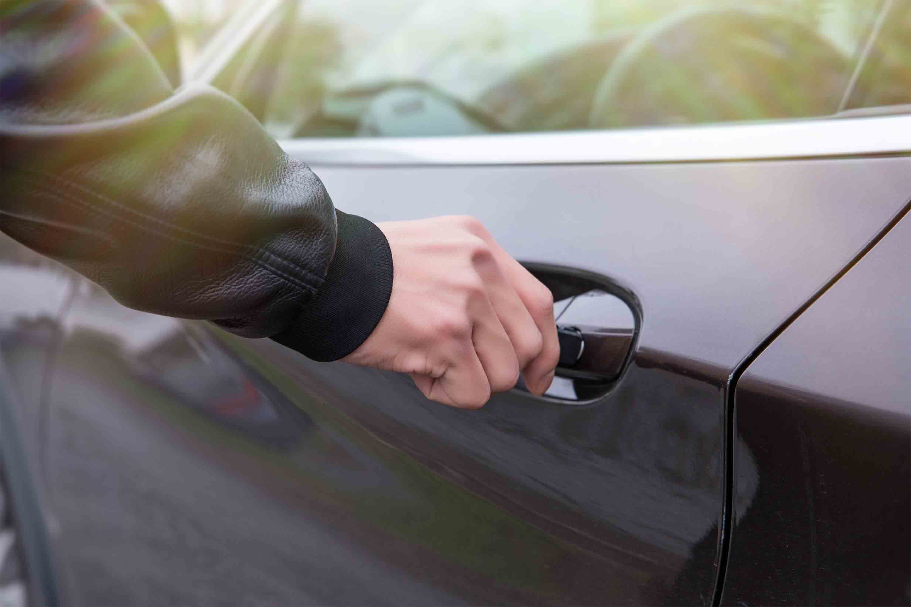 Car fingerprint door lock